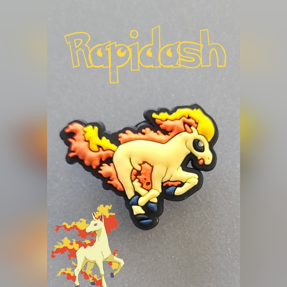 BOGO!! BUNDLE For Discount!!!    Brand New Pokémon Rapidash Croc Charm